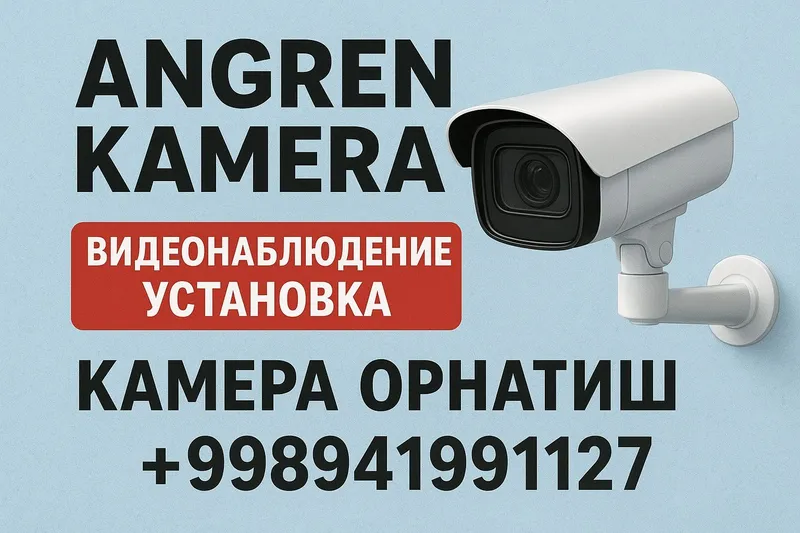 Kamera ustanovka qilamiz
