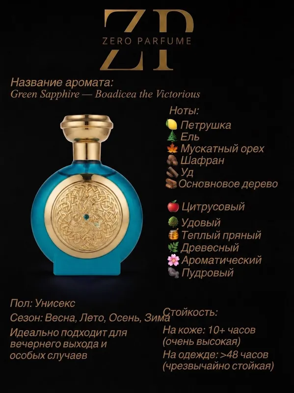 Green Sapphire - Boadicea the Victorious 2