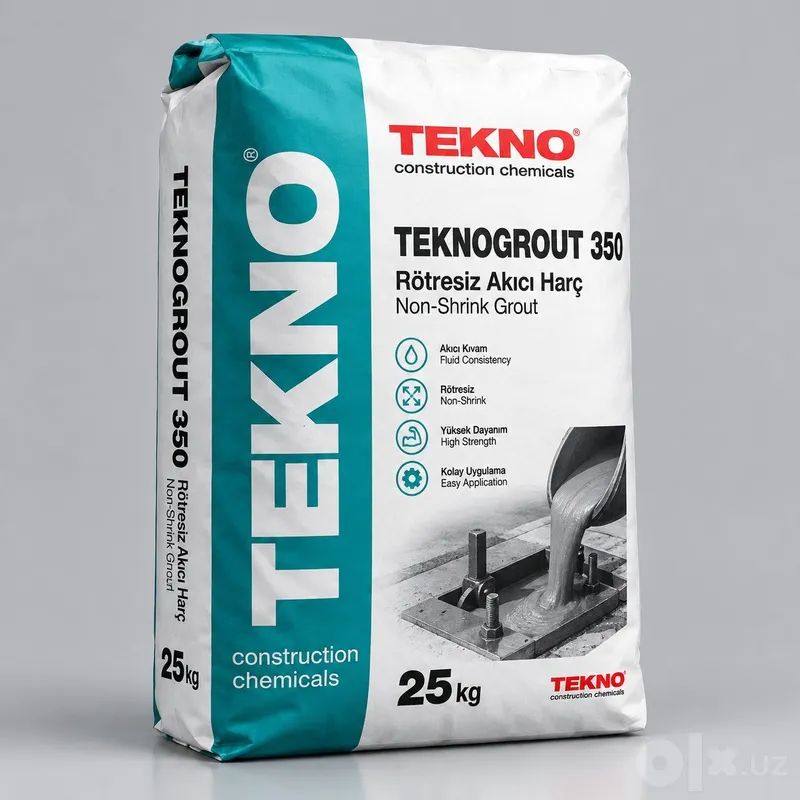 Безусадочный раствор TEKNOGROUT 350 3 Безусадочный раствор TEKNOGROUT 350 3