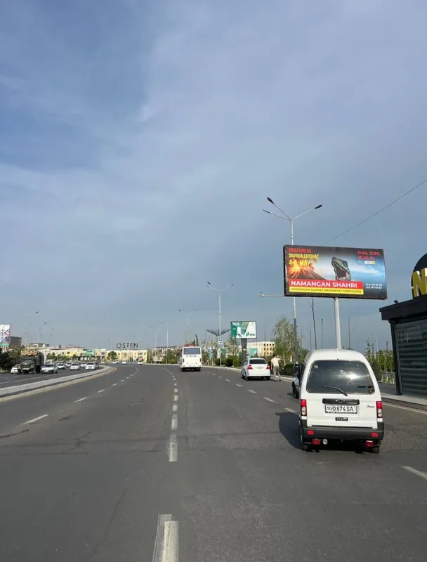 Bilbordda reklama/Билбордда реклама/Реклама на билбордах. — фото 5