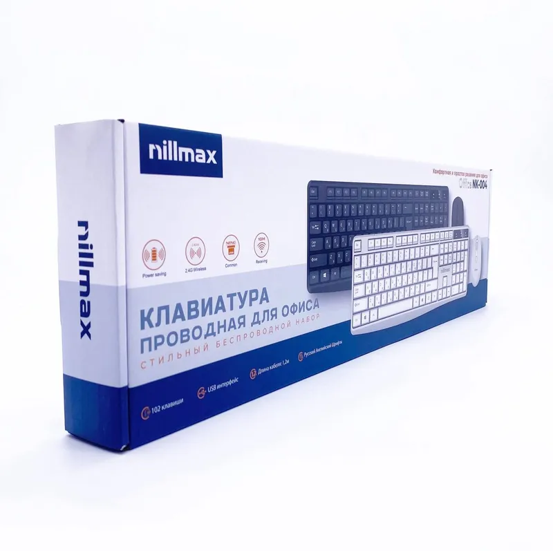 Keyboard + Mouse Bluetooth Nillmax NK004 1