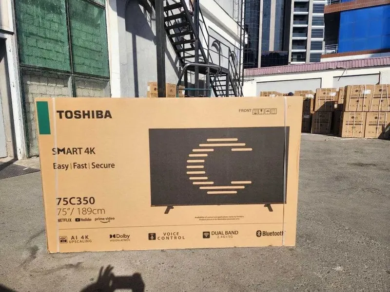 Телевизор Toshiba 75 4K UHD VIDAA бесплатна доставка 1