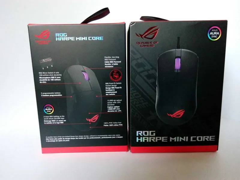 мышка ASUS ROG Harpe Mini Core Wired Gaming 4 мышка ASUS ROG Harpe Mini Core Wired Gaming 4