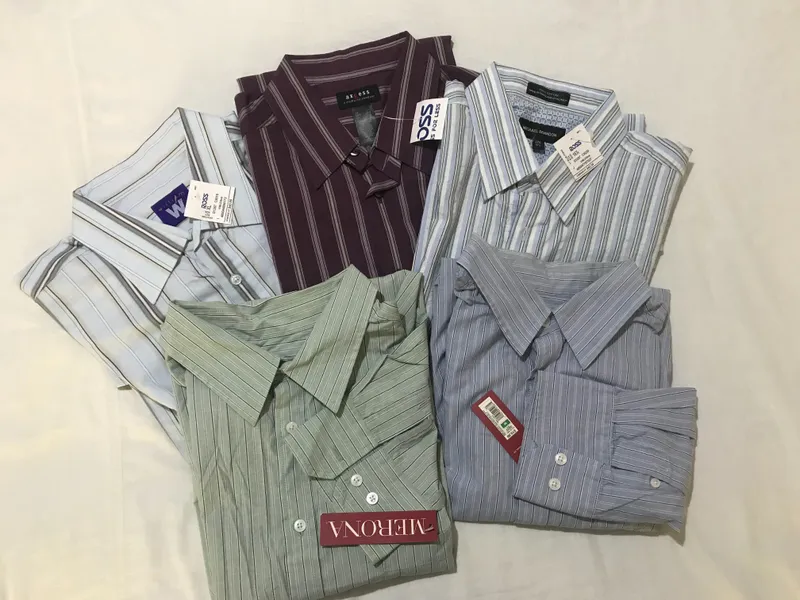 Мужские рубашки L-XL — фото 1