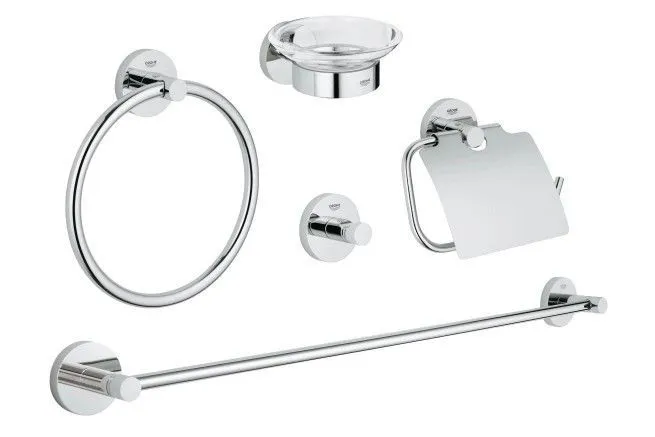 GROHE Essentials Cube Набор аксессуаров 5в1. Бренд GROHE. Германия! — фото 1