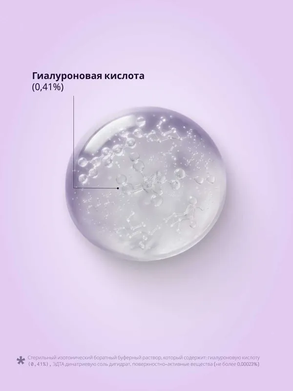 Увлажняющие капли для глаз RELINS ACTIVE с гиалуроновой кислотой, 10мл 7 Увлажняющие капли для глаз RELINS ACTIVE с гиалуроновой кислотой, 10мл 7