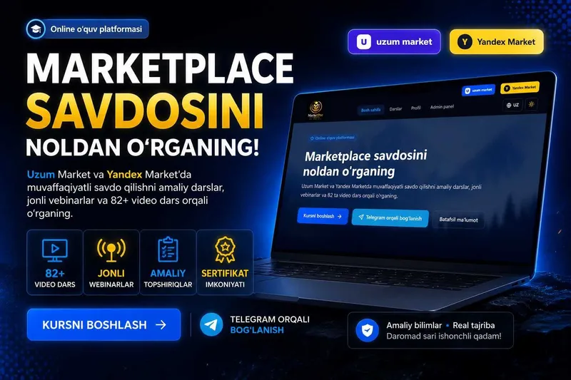 Tayyor onlayn ta'lim biznesi sotiladi (sayt + 15K Instagram) 1 Tayyor onlayn ta'lim biznesi sotiladi (sayt + 15K Instagram) 1