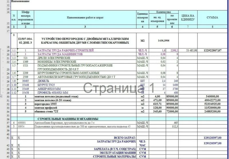 Услуга ПТО. Акт скрытый работы исполнительный схема ф2 ф3 — фото 1