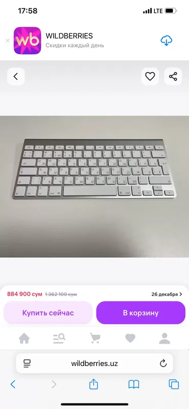 MacBook klavyatorya va mishka — фото 1