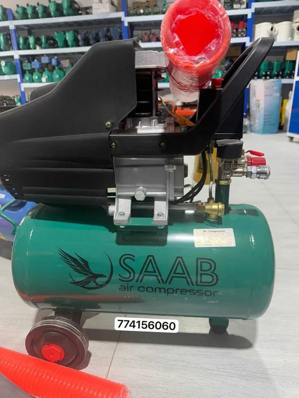 BM24L SAAB 24Litr 8 BAR kompressor воздушный поршневой компрессор SAAB