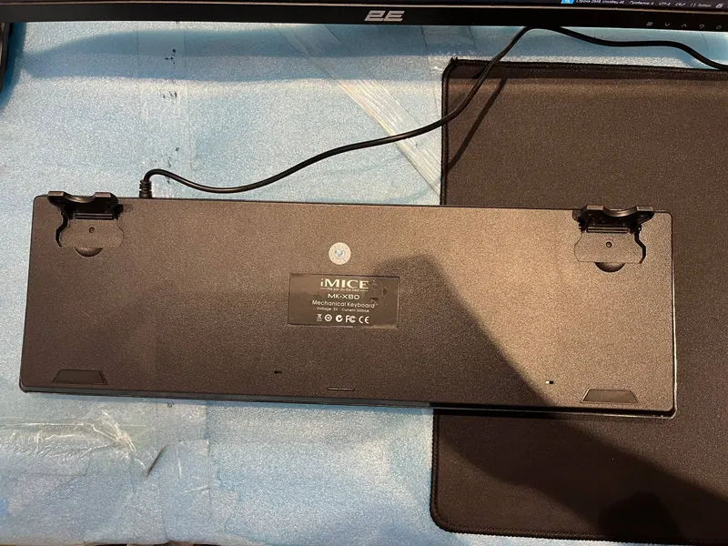 iMice MK-X80 + Lenovo + мышь Delux 3 iMice MK-X80 + Lenovo + мышь Delux 3
