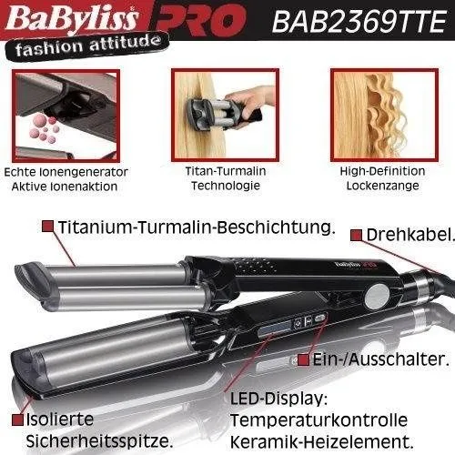 BaByliss PRO BAB2280TTE, BAB2281TTE 5