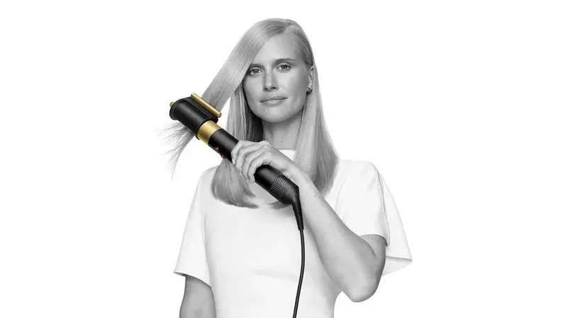 Фен-стайлер Dyson Airwrap HS05 Onyx Gold — фото 2