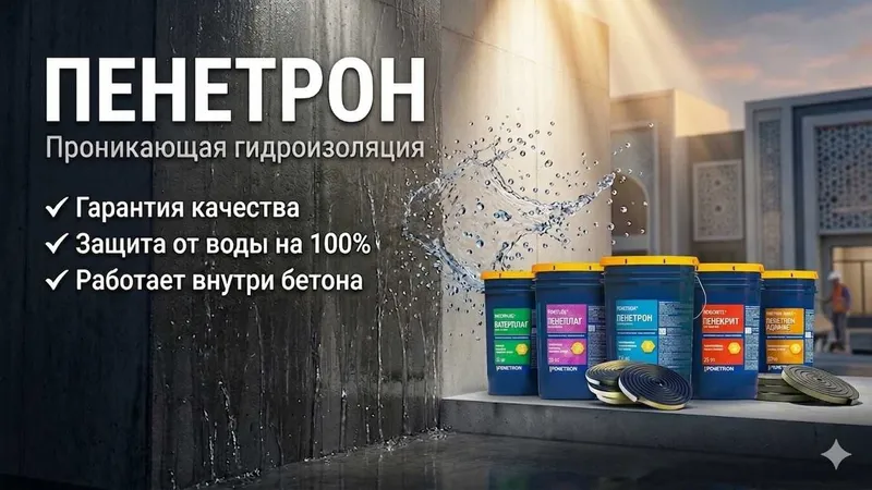 Гидроизоляция Пенетрон, Адмикс, Пенекрит, Пенеплаг, Скрепа и пенебар 2 Гидроизоляция Пенетрон, Адмикс, Пенекрит, Пенеплаг, Скрепа и пенебар 2
