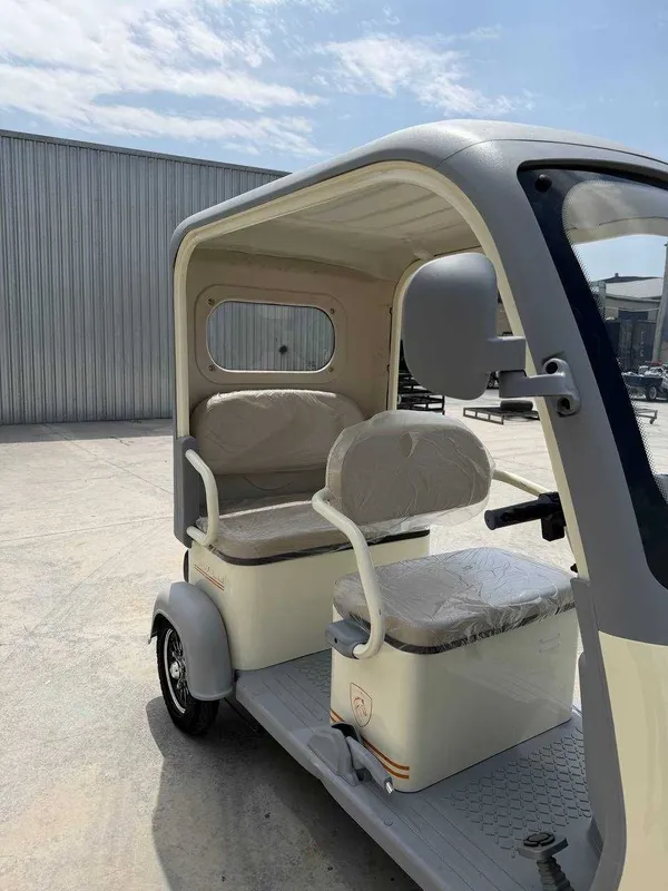 yopiq kabinali uch g‘ildirakli elektr Skuter 2