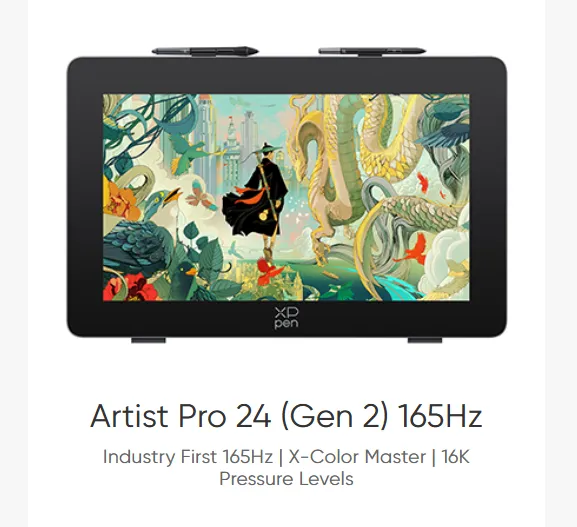 Artist Pro 24 (Gen 2) 165Hz Artist Pro 24 (Gen 2) 165Hz