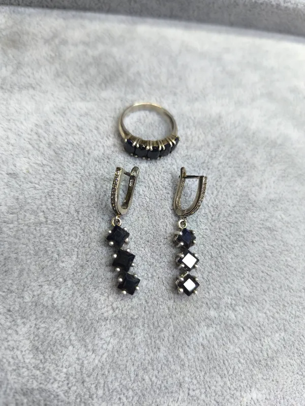 комплект из серебра 925 пробы