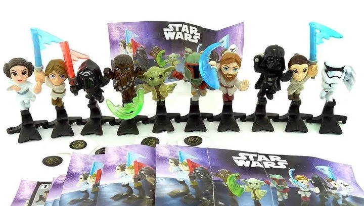 Kinder Star Wars ( Звездные войны) Фуловый коллекция