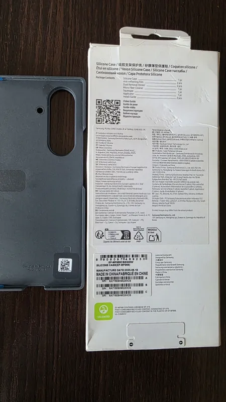 Samsung Z Fold 7 silicone case чехол — фото 2