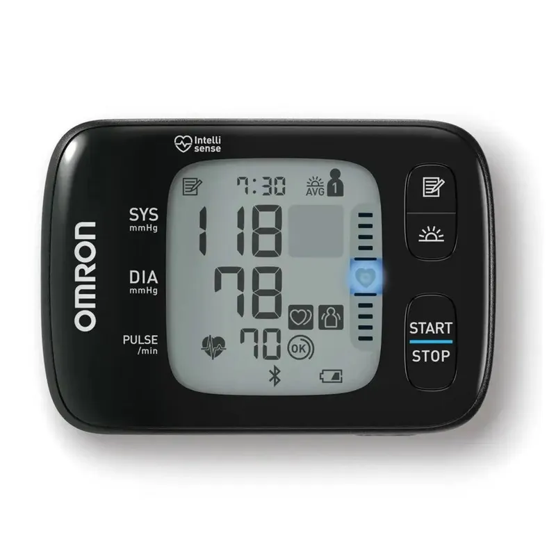 OMRON RS7 Intelli IT (HEM-6232T-E) bilak uchun tonometr, 1 yil kafolat 5 OMRON RS7 Intelli IT (HEM-6232T-E) bilak uchun tonometr, 1 yil kafolat 5