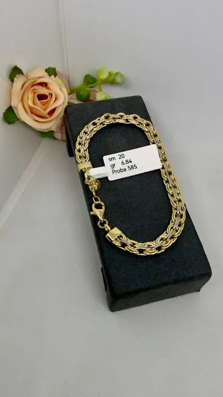 Braslet 585 proba uzunligi 20 sm