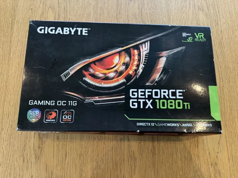 Gigabyte GeForce GTX 1080 ti 11GB, в отличном состоянии 4 Gigabyte GeForce GTX 1080 ti 11GB, в отличном состоянии 4