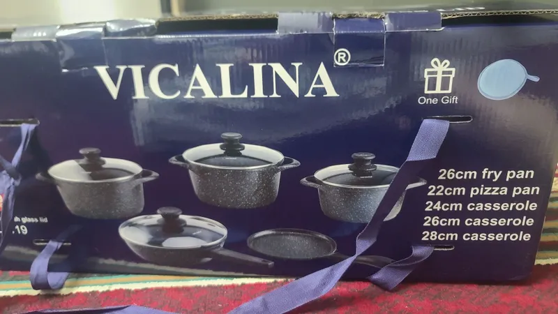 Абсолютно новый премиум-набор посуды VICALINA (5 предметов) 1 Абсолютно новый премиум-набор посуды VICALINA (5 предметов) 1