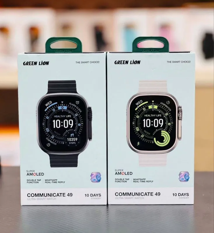 Green lion smart watch • классик • спортивный • амолед • сим картой — фото 4