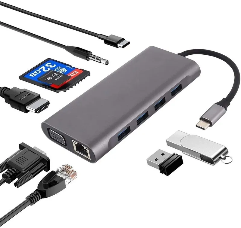 Type c to usb 3.0/ 4 port hub — фото 3