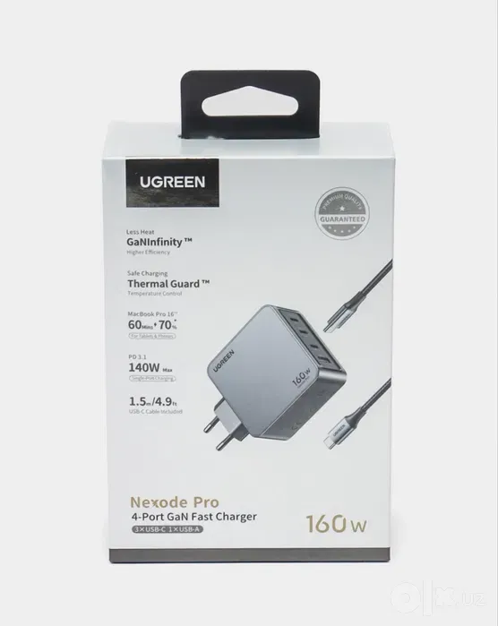 Ugreen Nexode Pro 160W GaN Fast Charger (4-Port) 5 Ugreen Nexode Pro 160W GaN Fast Charger (4-Port) 5