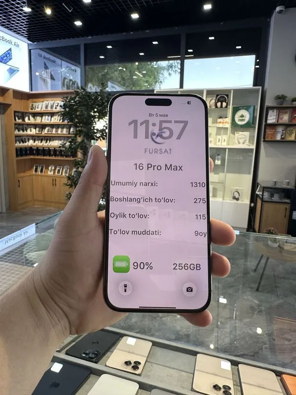 Iphone 16pro max Xalol Nasiyaga — фото 1