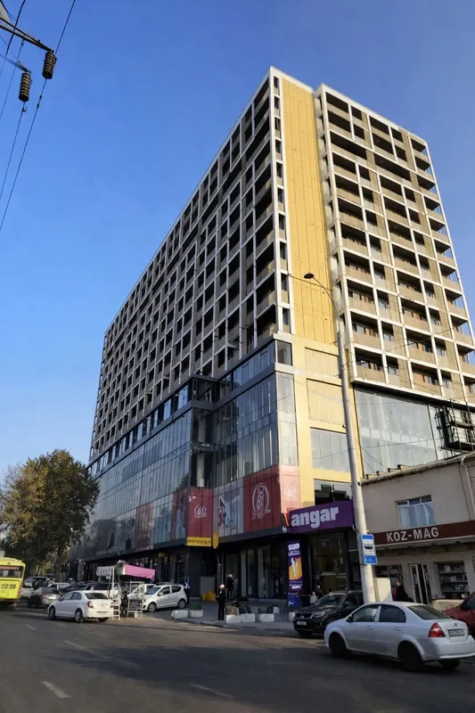 ЖК PARK CITY OLMAZAR, 3-комнатная 81м², коробка