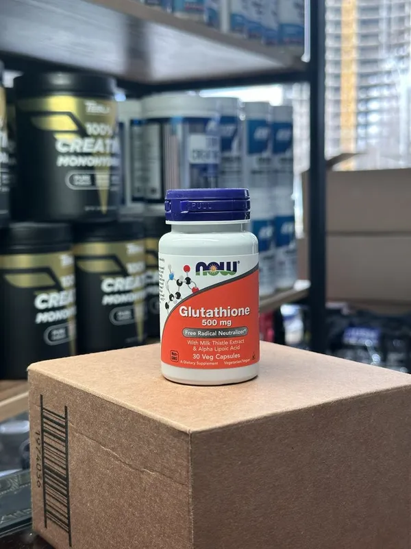 Now Glutathione 500 mg 30 kapsula 1 Now Glutathione 500 mg 30 kapsula 1