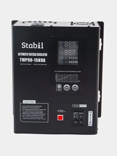 Stabilizator стабилизатор stabilzatr tmp 15-kva 90v-280v — фото 3