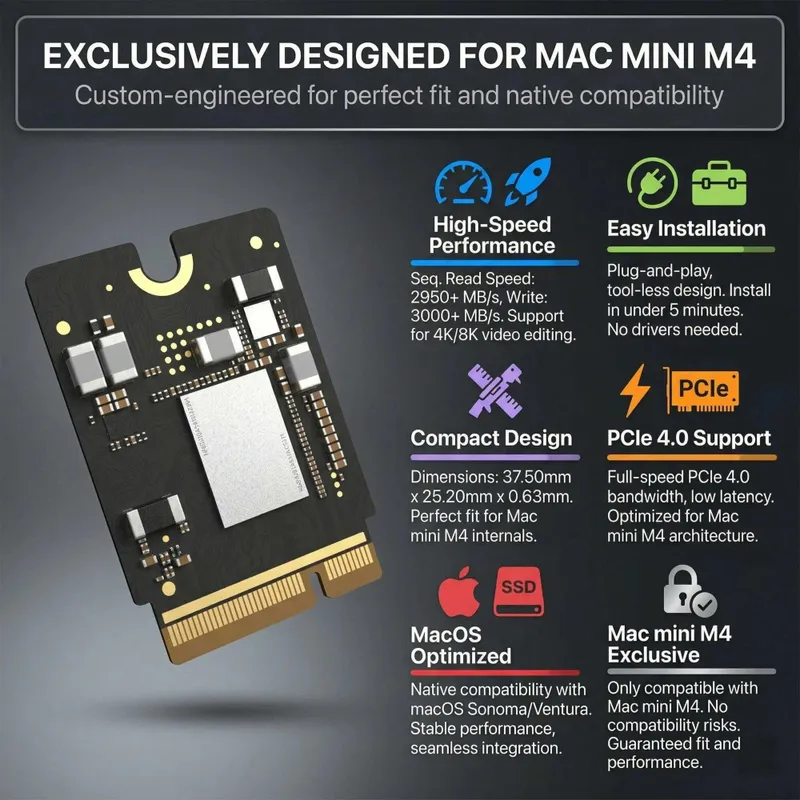 SSD 1 tb для Mac mini M4 — фото 2