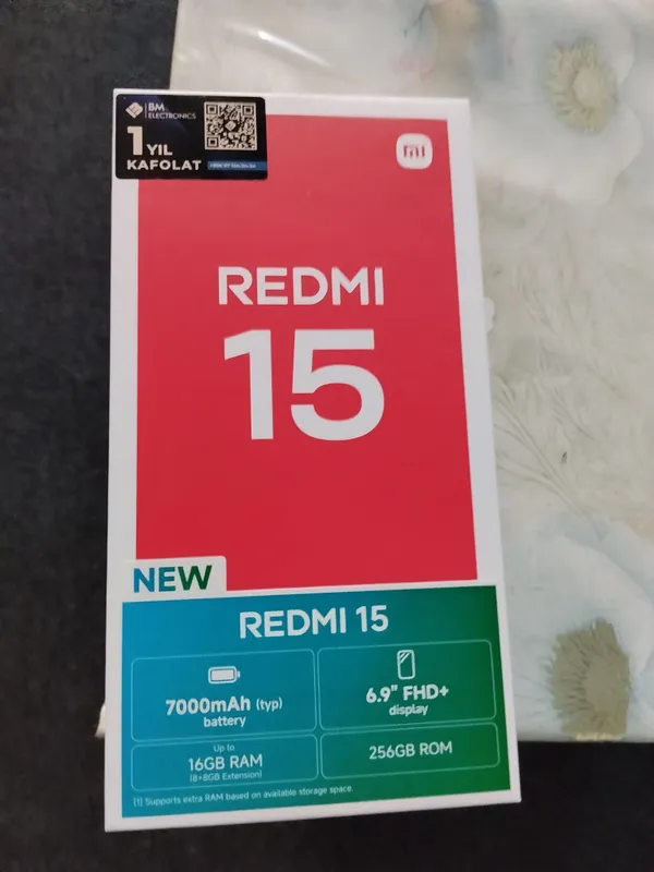 redmi 15 16/256 yangi