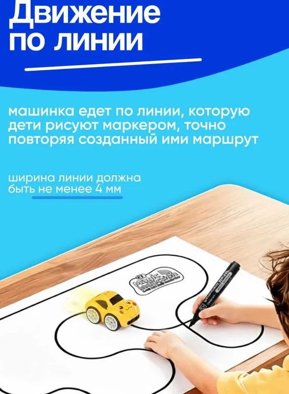 Умная машинка с датчиков движения Magic Induction Car 1