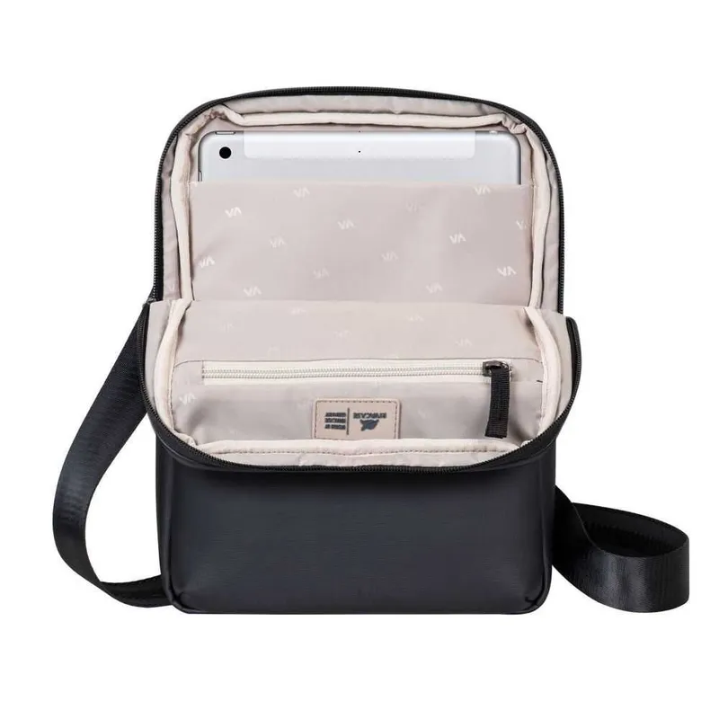 ^Сумка RIVACASE 8511 black 11" Canvas Crossbody bag / 6 4 ^Сумка RIVACASE 8511 black 11" Canvas Crossbody bag / 6 4