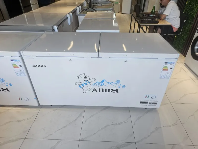 Maksimal sigʻim va yuqori sifat! AIWA BD-518 muzlatgich-larari (Morozi