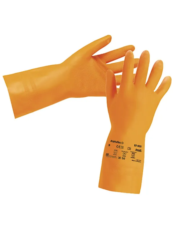 Перчатки химически стойкие Ansell AlphaTec 87-208