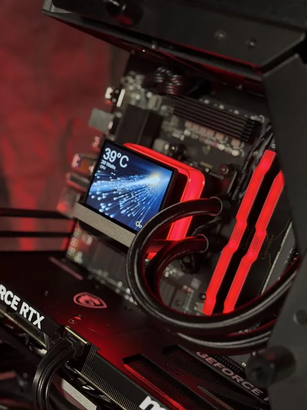 amd ryzen 7 7800x3d rtx 5070 12 gb kompyuter — фото 2