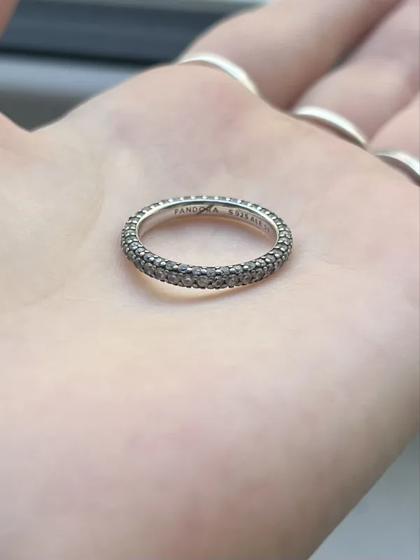 кольцо pandora 925