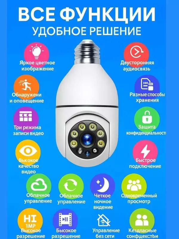 Simsiz Wifi iCSee IP kuzatuv kamerasi — фото 2
