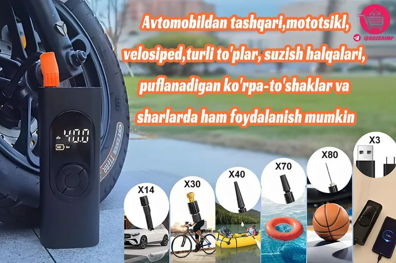 Беспроводной воздушный насос
Новый помощник для авто нового поколения 3 Беспроводной воздушный насос
Новый помощник для авто нового поколения 3