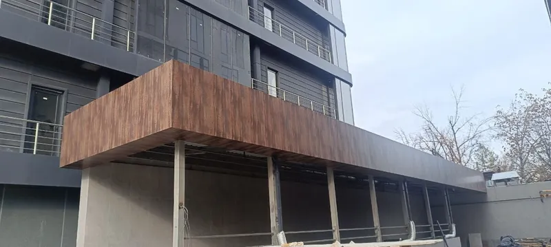 Алюкабонд мантаж алюкабонд аликафон аликафон хизмати — фото 3
