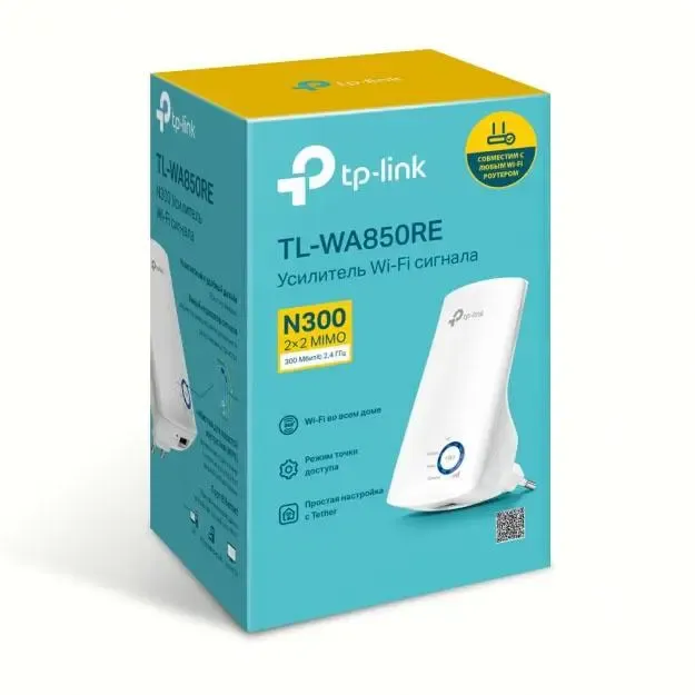 TPLINK WA850 Wi-Fi kuchaytirgich repiter 2.4GHZ