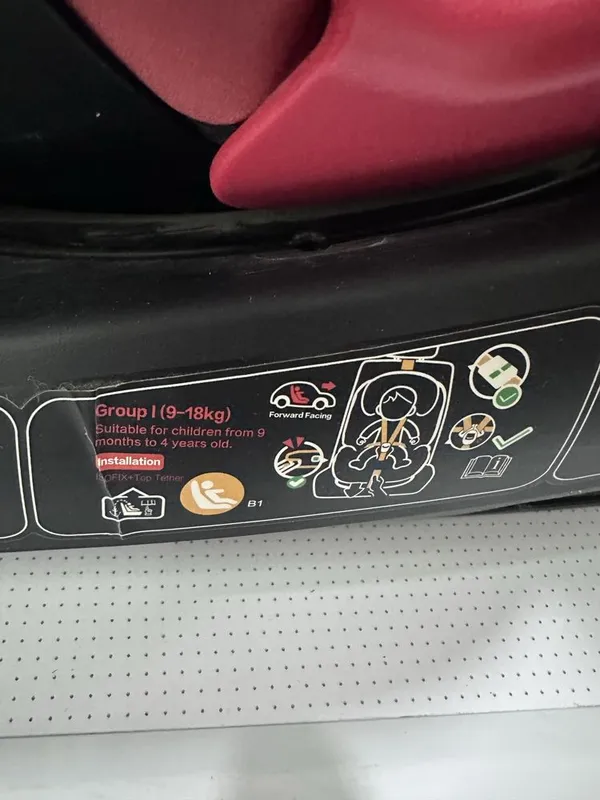 Детское автокресло Chicco Seat4Fix Poppy Red 0+/1/2/3 0+ мес — фото 3
