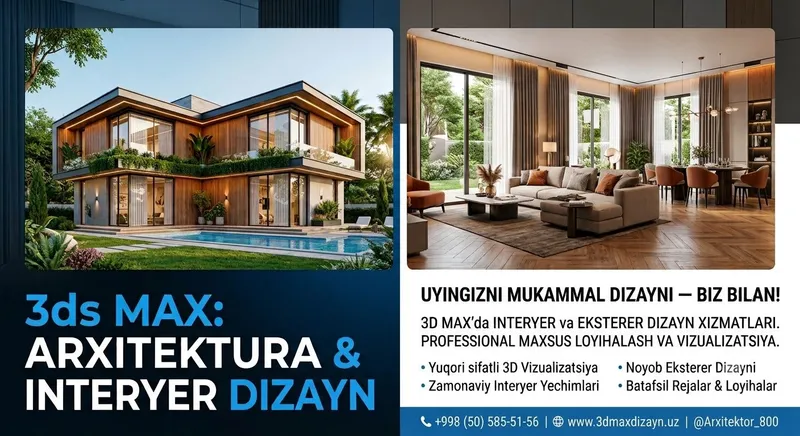 Eksterier va interier dizayn