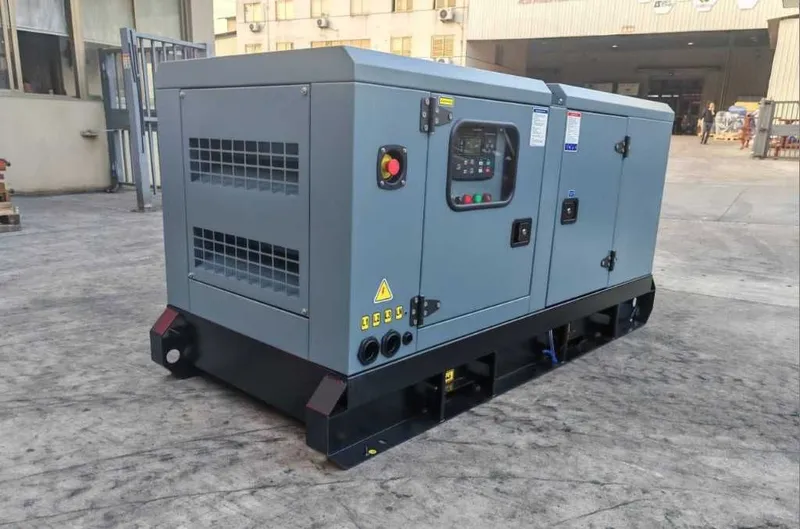 Бесшумный генератор дизель 33 кВт (двежок 90 кВт) Generator bezshumniy