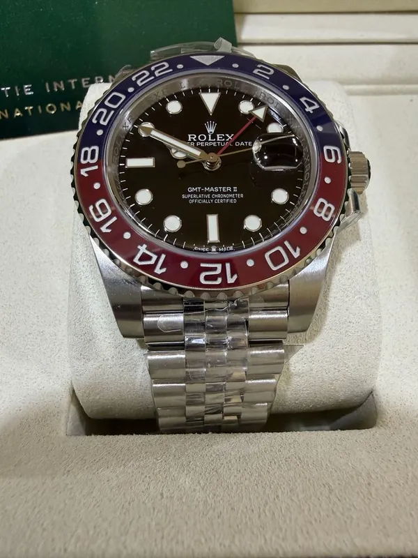 Rolex GMT-MASTER II 40 mm PEPSI 126710BLRO лучшее качество VSF 3 Rolex GMT-MASTER II 40 mm PEPSI 126710BLRO лучшее качество VSF 3